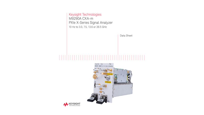 M9290A CXA-m PXIe X-Series Signal Analyzer